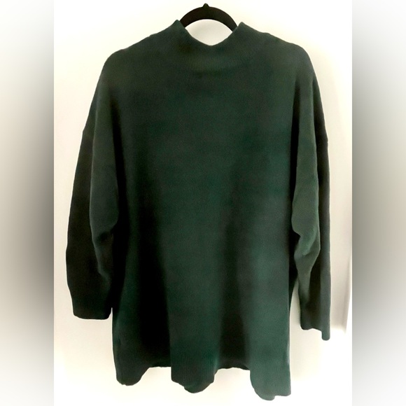 EUC 2X Penningtons Forest Green Fair Isle Sweater - Picture 6 of 9